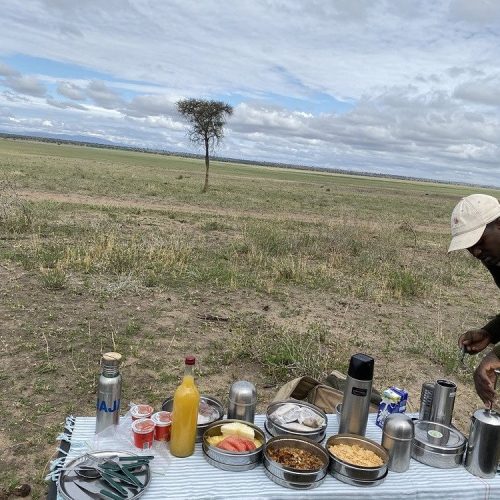🌹5 Days Fly-in Serengeti Migration Luxury Honeymoon Safari: Tarangire & Ngorongoro & Serengeti with Balloon Safaris